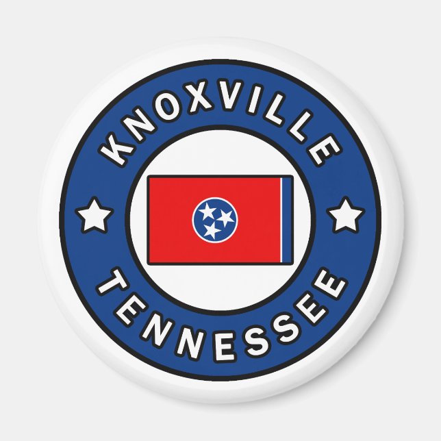 Knoxville Tennessee Magnet (Vorne)