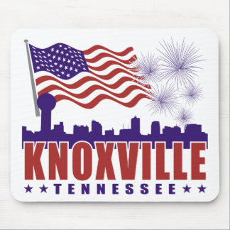 Knoxville Tennessee patriotisches Mousepad