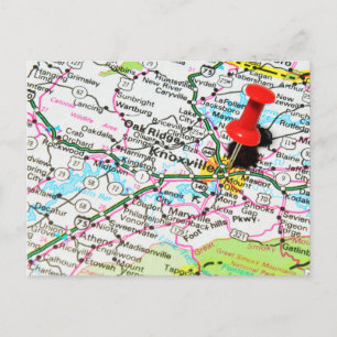 Knoxville, Tennessee Postkarte