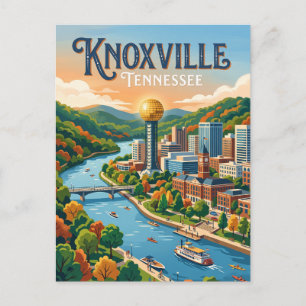 Knoxville, Tennessee Postkarte