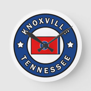Knoxville Tennessee Runde Wanduhr