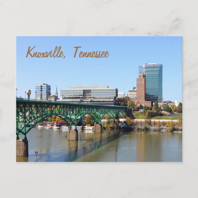 Knoxville, Tennessee, USA Postkarte (Vorderseite)