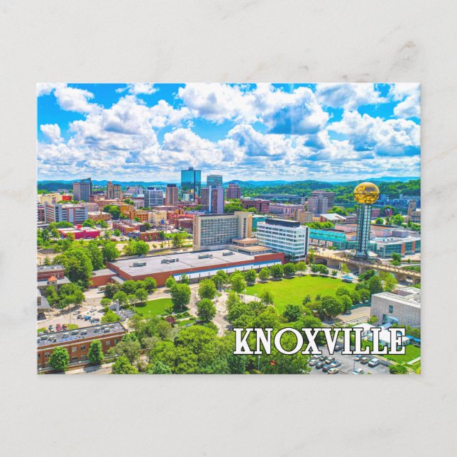 Knoxville, Tennessee, USA Postkarte (Vorderseite)