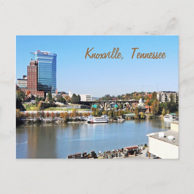 Knoxville, Tennessee, USA Postkarte (Vorderseite)