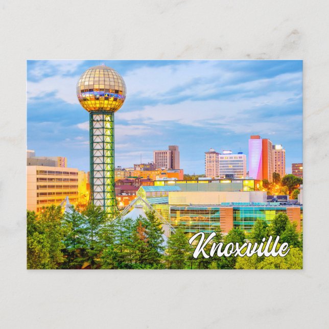 Knoxville, Tennessee, USA Postkarte (Vorderseite)