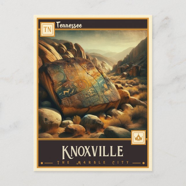 Knoxville, Tennessee | VINTAG Postkarte (Vorderseite)