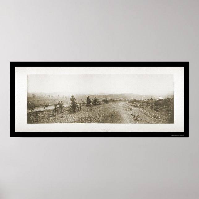 Knoxville TN Foto 1864 Poster (Vorne)