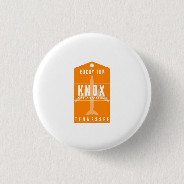 Knoxville, TN Gameday-Knopf Button (Vorderseite)