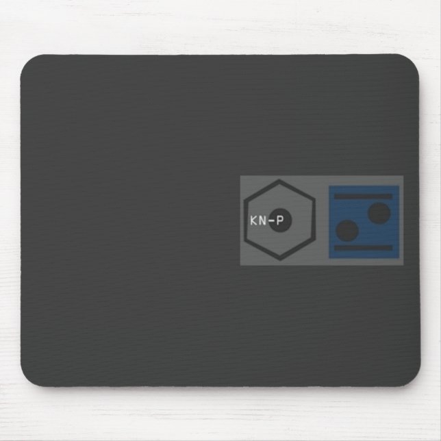 KNP- made in Berlin Mousepad (Vorne)