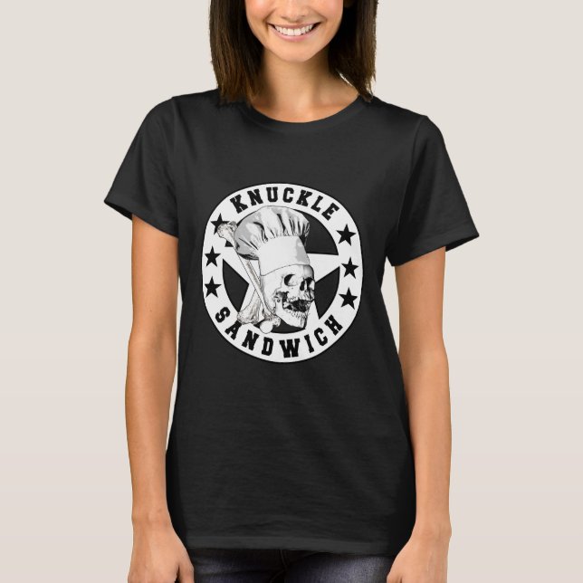 Knuckle Sandwich All Star 2 BW T-Shirt (Vorderseite)
