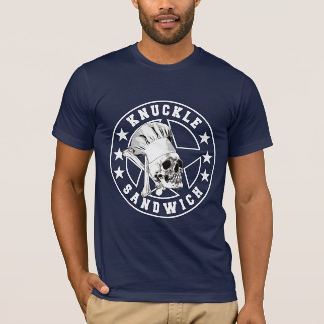 Knuckle Sandwich All Star White Knockout T-Shirt (Vorderseite)