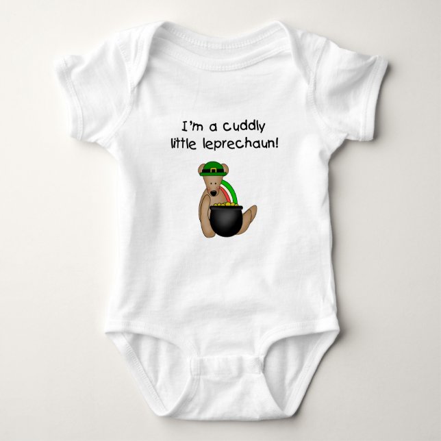 Knuddelige kleine Kobold-T-Shirts und Geschenke Baby Strampler (Vorderseite)
