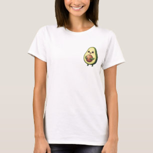 Knuddiger Avocado-Freund mit großem Kern T-Shirt