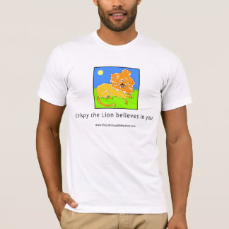 Knusperig glaubt der Löwe an Sie T-Shirt