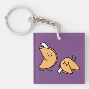 Knusperiger chinesischer süßer Nachtisch des Schlüsselanhänger