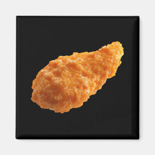 Knusprige Hähnchen-Tender Lustige Food-Nuggets-Lie Magnet