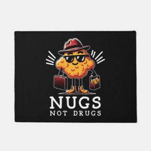 Knusprige Nuggets, keine Drogen Fußmatte