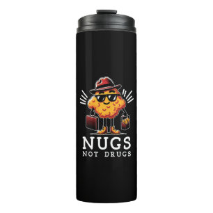 Knusprige Nuggets statt Drogen Thermosbecher