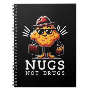 Knusprige Nugs, keine Drogen Notizblock