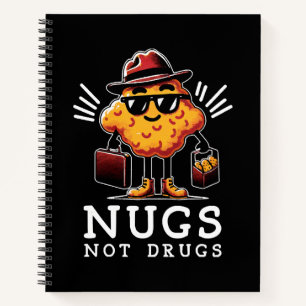 Knusprige Nugs, keine Drogen Notizbuch