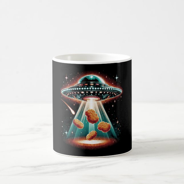 Knuspriges Hähnchen-Nugget Kaffeetasse (Mittel)
