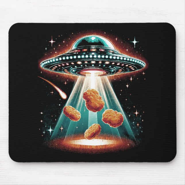 Knuspriges Hähnchen-Nugget Mousepad (Vorne)