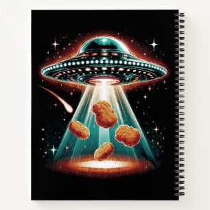 Knuspriges Hähnchen-Nugget Notizbuch