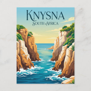 Knysna Heads Südafrika Postkarte