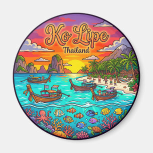 Ko Lipe Thailand Magnet
