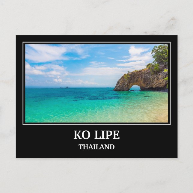 Ko Lipe Thailand Postcard Postkarte (Vorderseite)