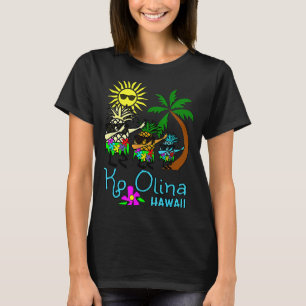 Ko Olina Dabbing Ananas Oahu Hawaii Beach T-Shirt