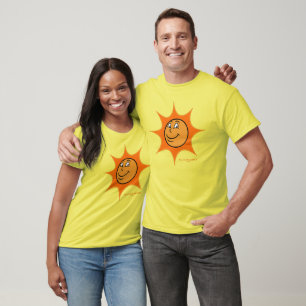 Ko Olina Oahu, Hawaii Retro Glückliche Sonne T-Shirt