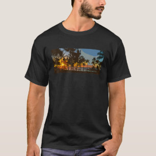 Ko Olina Sunset Hawaiian Sunset Hawaii Beach T-Shirt