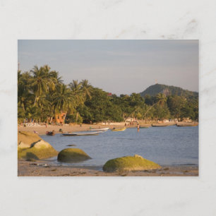 Ko Phangan, Thailand. Außerhalb der hektischen Ins Postkarte