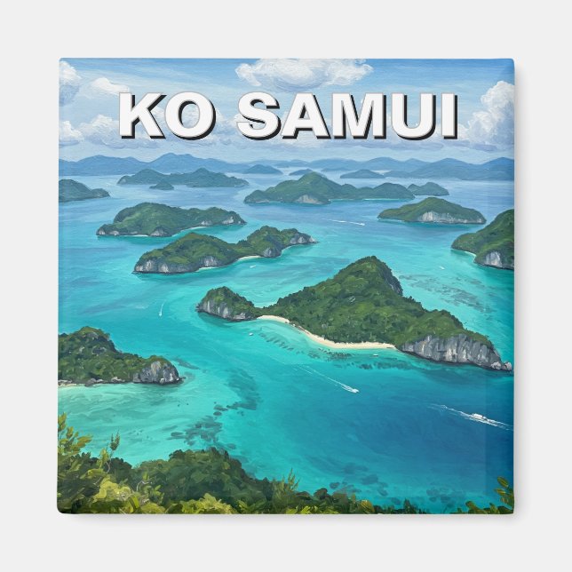 Ko Samui Ang Thong National Marine Park Magnet (Vorne)