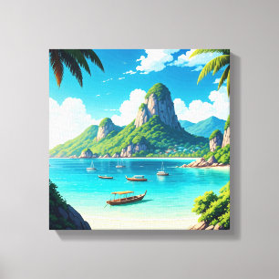 Ko Samui Thailand Beach Leinwanddruck