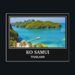 Ko Samui Thailand Postcard Postkarte<br><div class="desc">Ko Samui Thailand Postcard.</div>