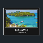 Ko Samui Thailand Postcard Postkarte<br><div class="desc">Ko Samui Thailand Postcard.</div>