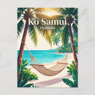 Ko Samui Thailand Postkarte