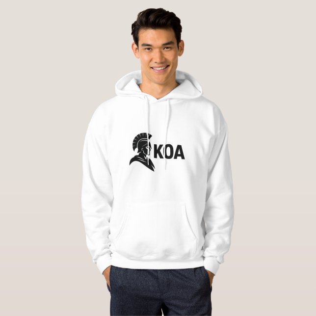KOA Warrior Kapuzenpullover Hoodie (Vorne ganz)