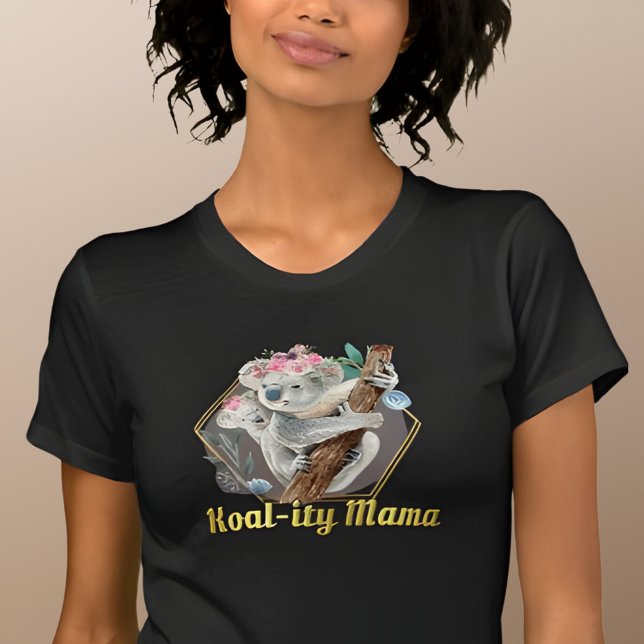 Koal-ity Mama Niedlich Koala & Baby Bear T-Shirt (Von Creator hochgeladen)