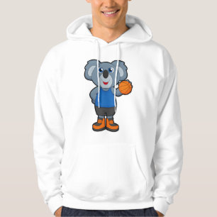 Koala als Basketballspieler mit Basketball Hoodie