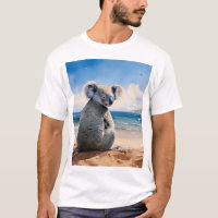 Koala am Sandstrand