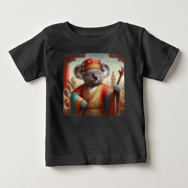 Koala Ancient China Baby T-shirt (Vorderseite)
