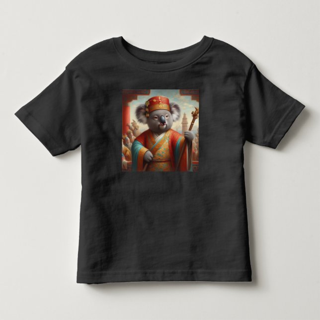 Koala Ancient China Kleinkind T-shirt (Vorderseite)