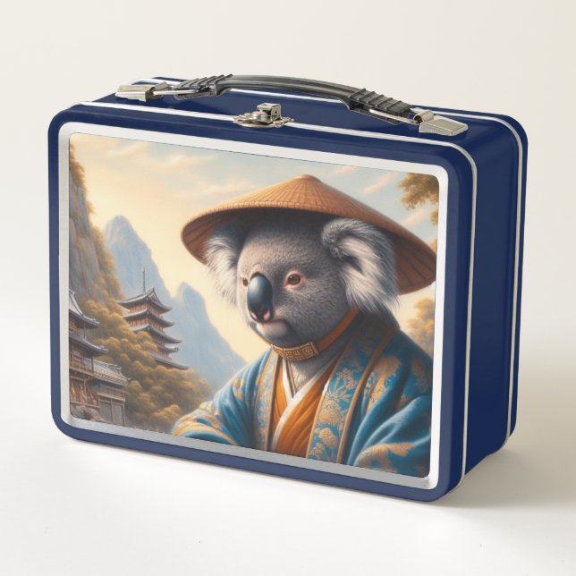 Koala Ancient Japan Metall Brotdose (Vorderseite)