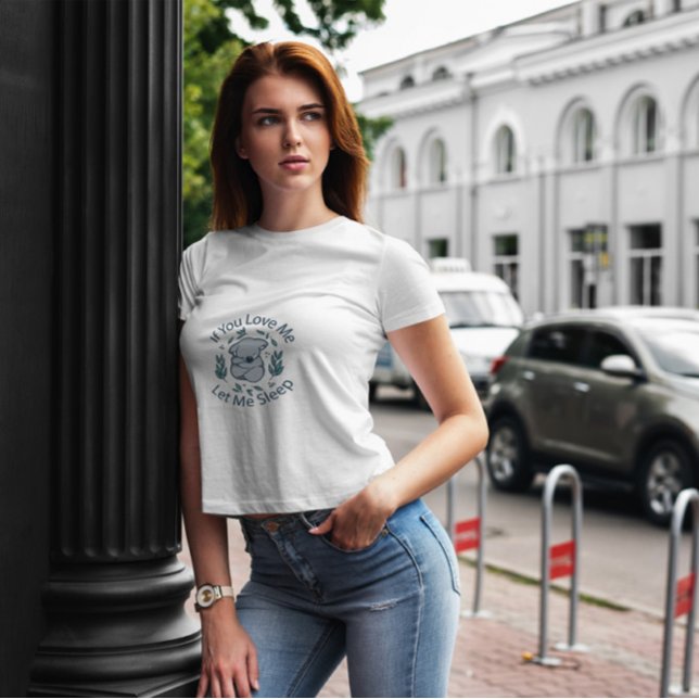 Koala Animal Asleep Nature T-Shirt (Von Creator hochgeladen)