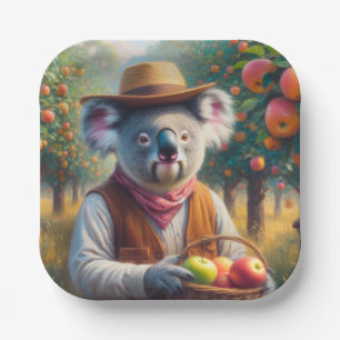 Koala Apple Orchard Pappteller