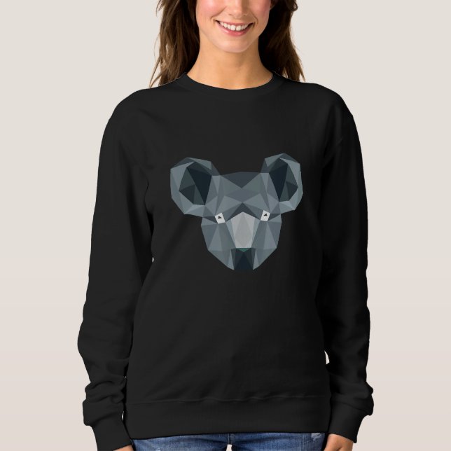 Koala Artsy Bear Australian Koala Bears Nature Sweatshirt (Vorderseite)