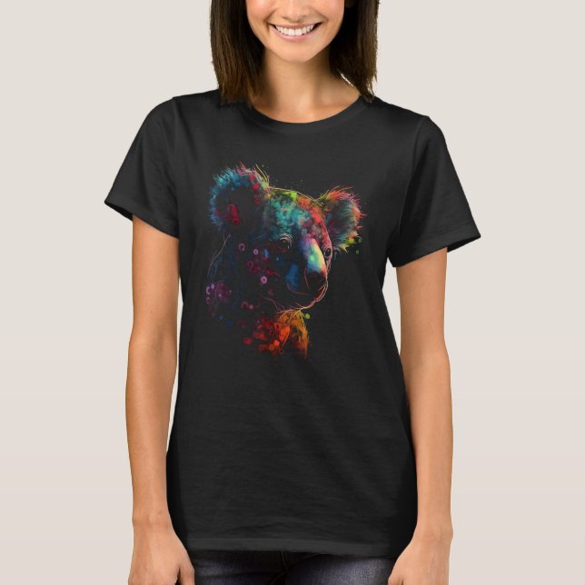 Koala Artwork  Animal Koala 5 T-Shirt (Vorderseite)